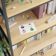 Load image into Gallery viewer, Father Evan Let Us Play "Meepmorp" Sticker Sheet
