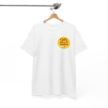 Load image into Gallery viewer, 25th Birthday Unisex Heavy Cotton Tee
